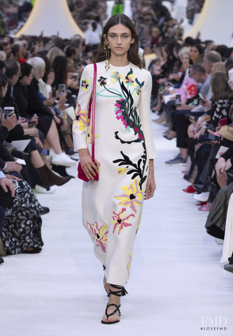 Krini Hernandez featured in  the Valentino fashion show for Spring/Summer 2020