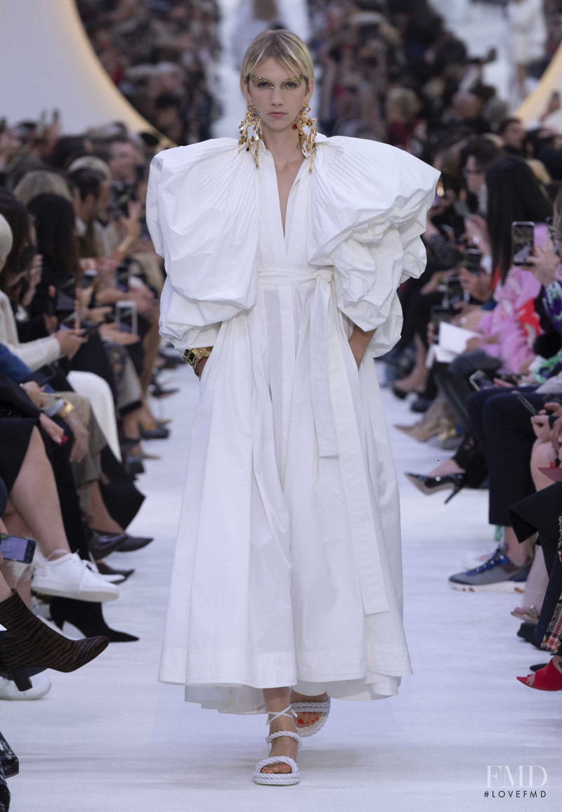 Bente Oort featured in  the Valentino fashion show for Spring/Summer 2020