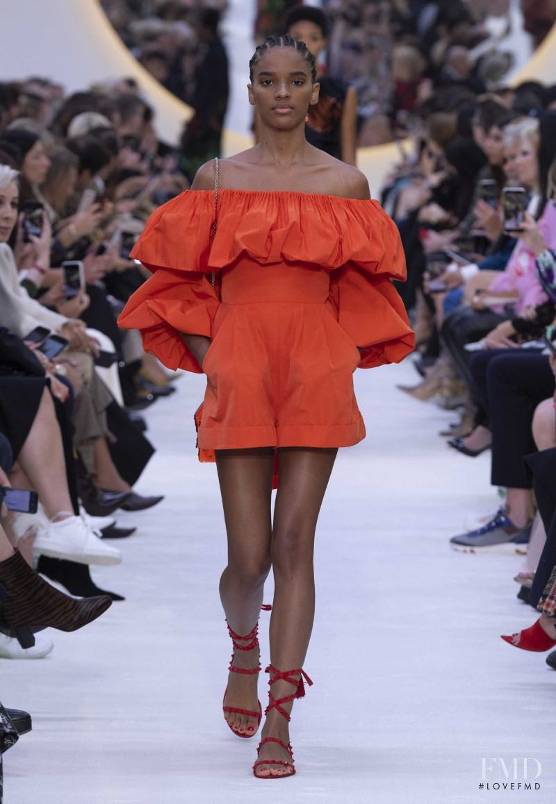 Kimberly Gelabert featured in  the Valentino fashion show for Spring/Summer 2020