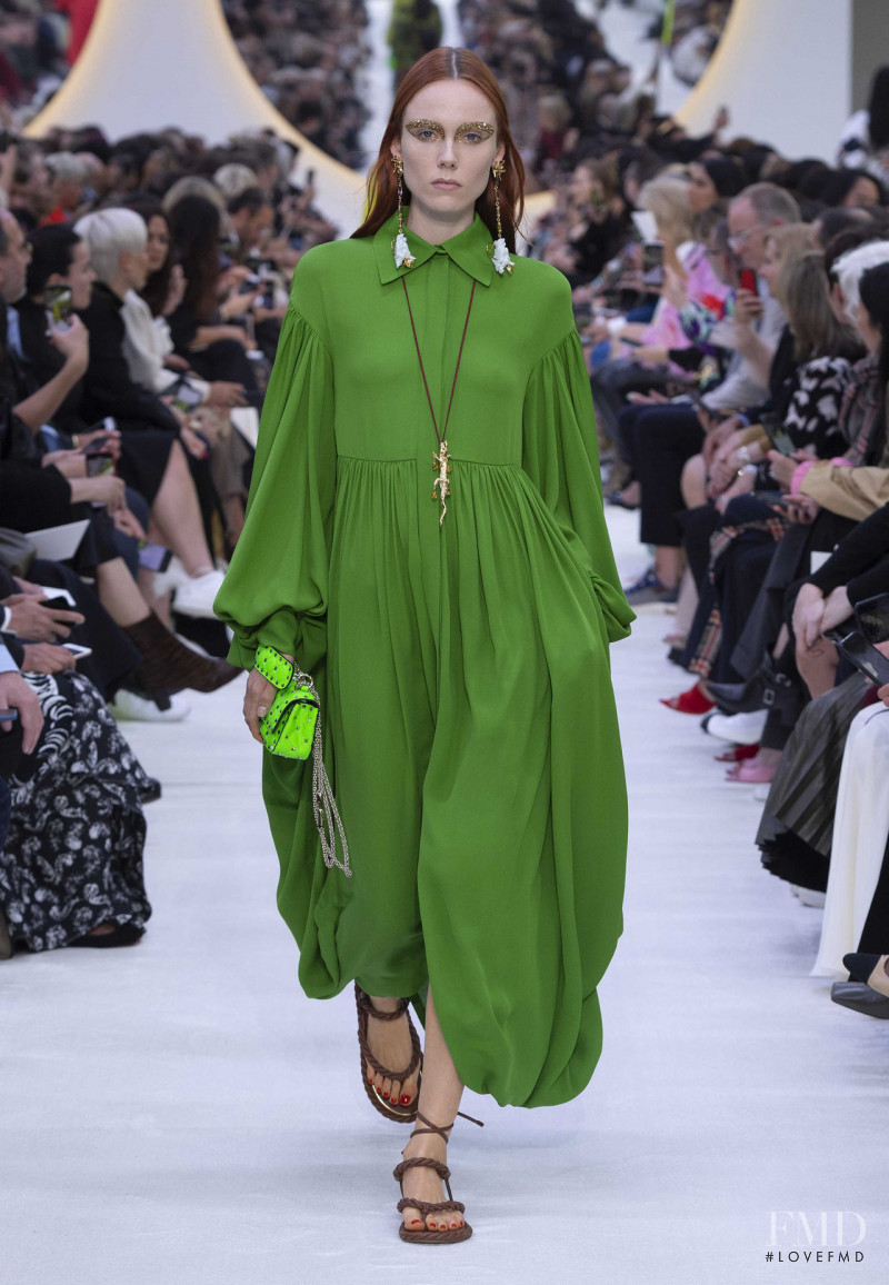 Kiki Willems featured in  the Valentino fashion show for Spring/Summer 2020