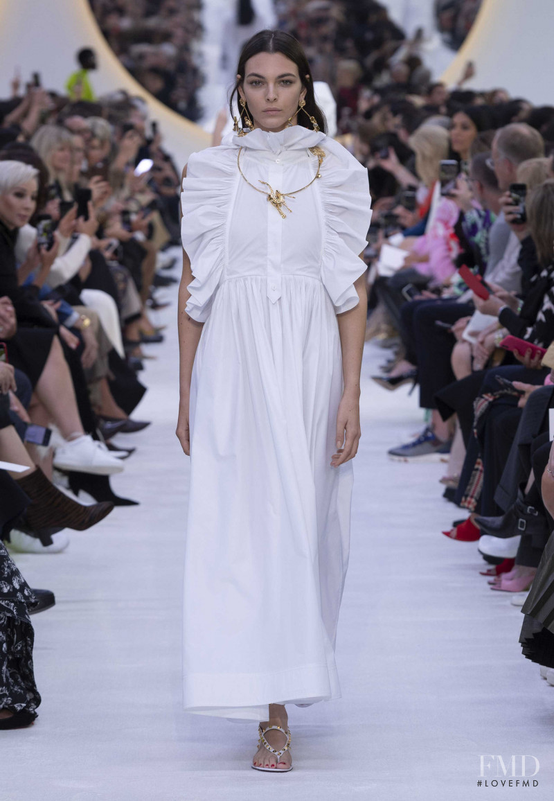 Vittoria Ceretti featured in  the Valentino fashion show for Spring/Summer 2020