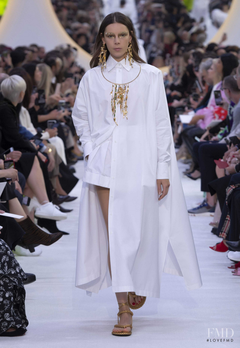 Lys Lorente featured in  the Valentino fashion show for Spring/Summer 2020