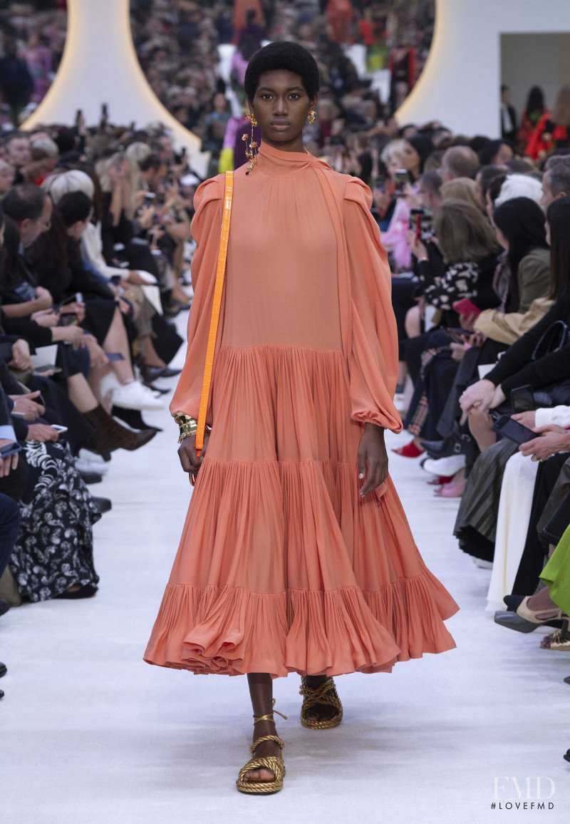 Jenniffer Concepcion featured in  the Valentino fashion show for Spring/Summer 2020