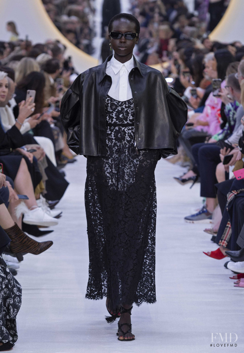 Ajok Madel featured in  the Valentino fashion show for Spring/Summer 2020