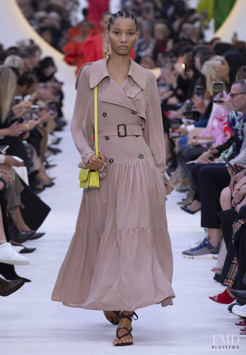 Lineisy Montero featured in  the Valentino fashion show for Spring/Summer 2020