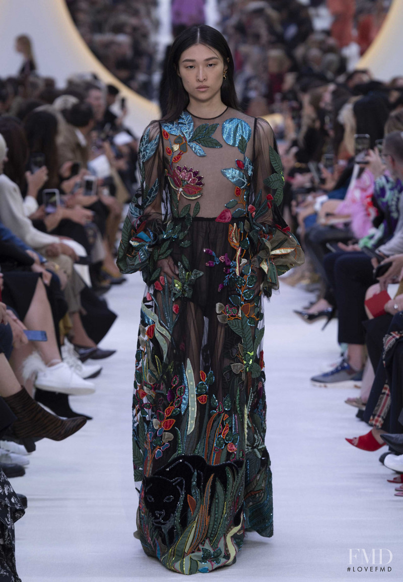 Chu Wong featured in  the Valentino fashion show for Spring/Summer 2020