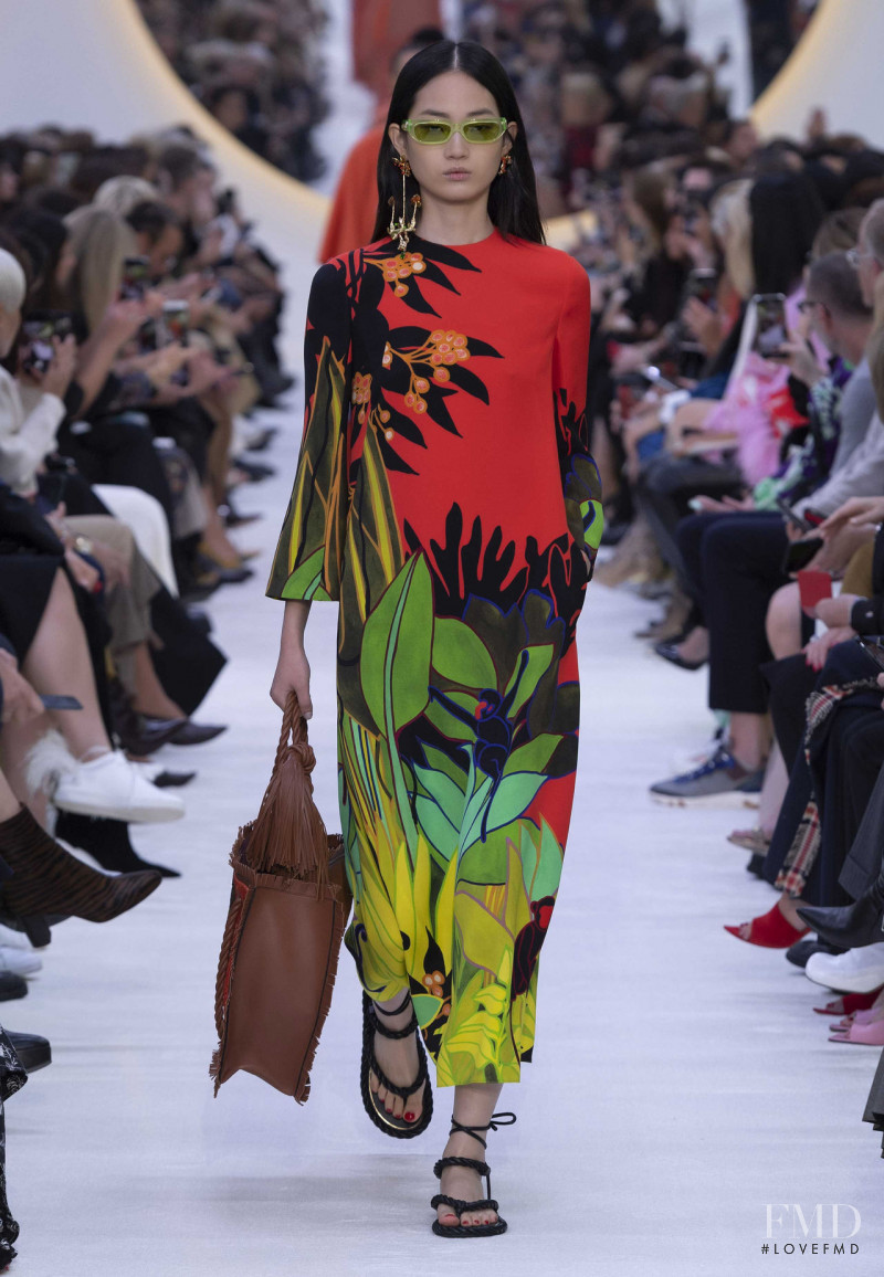 Hyun Ji Shin featured in  the Valentino fashion show for Spring/Summer 2020