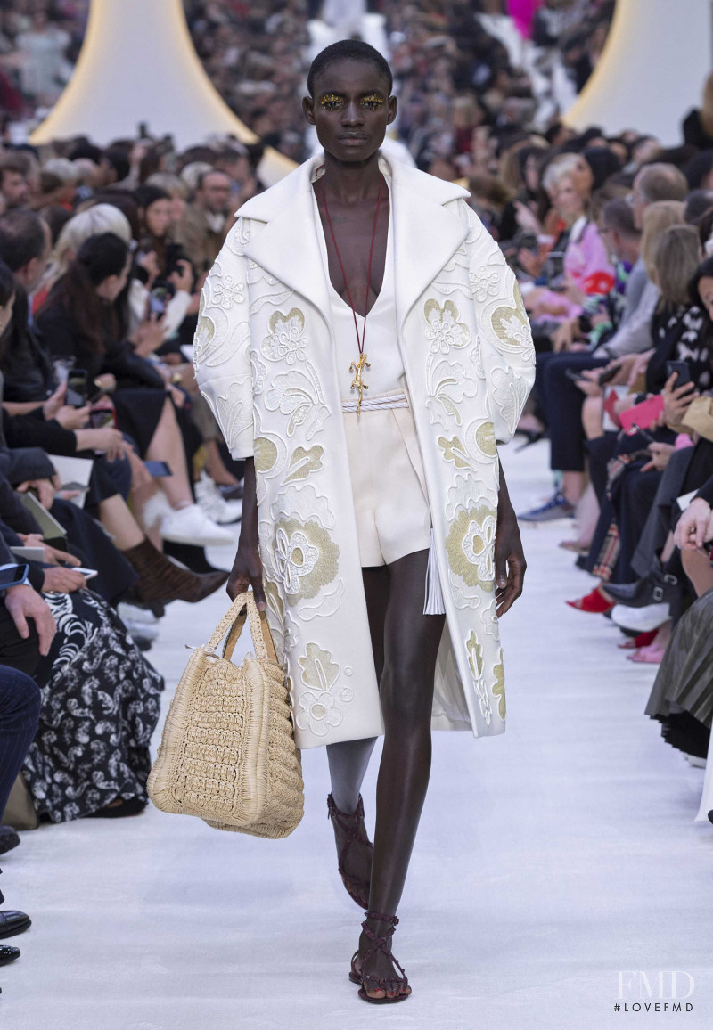 Sokhna Niane featured in  the Valentino fashion show for Spring/Summer 2020