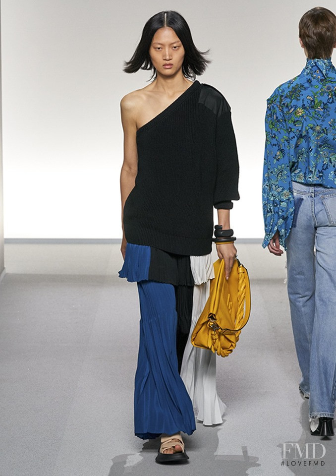 Yilan Hua featured in  the Givenchy fashion show for Spring/Summer 2020