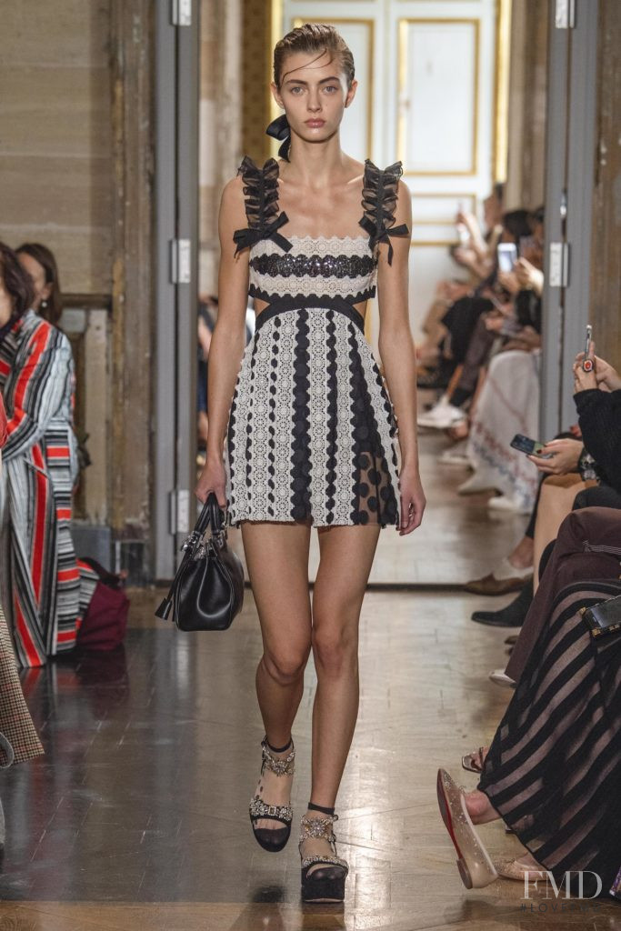 Patrycja Piekarska featured in  the Giambattista Valli fashion show for Spring/Summer 2020