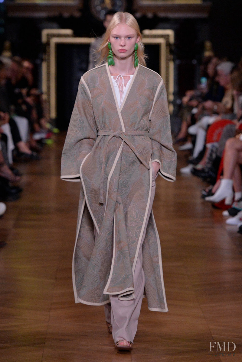 Vilma Sjöberg featured in  the Stella McCartney fashion show for Spring/Summer 2020