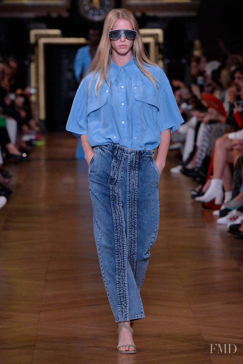 Abby Champion featured in  the Stella McCartney fashion show for Spring/Summer 2020