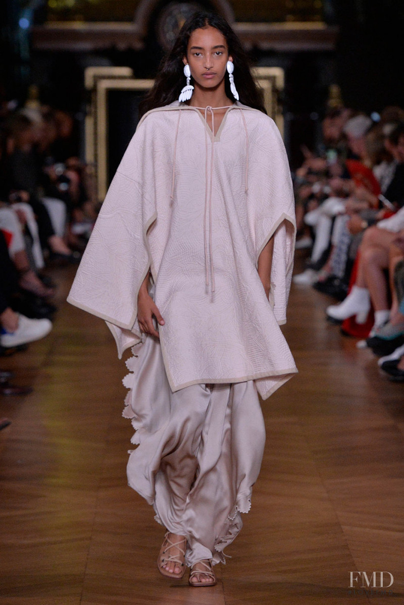 Mona Tougaard featured in  the Stella McCartney fashion show for Spring/Summer 2020
