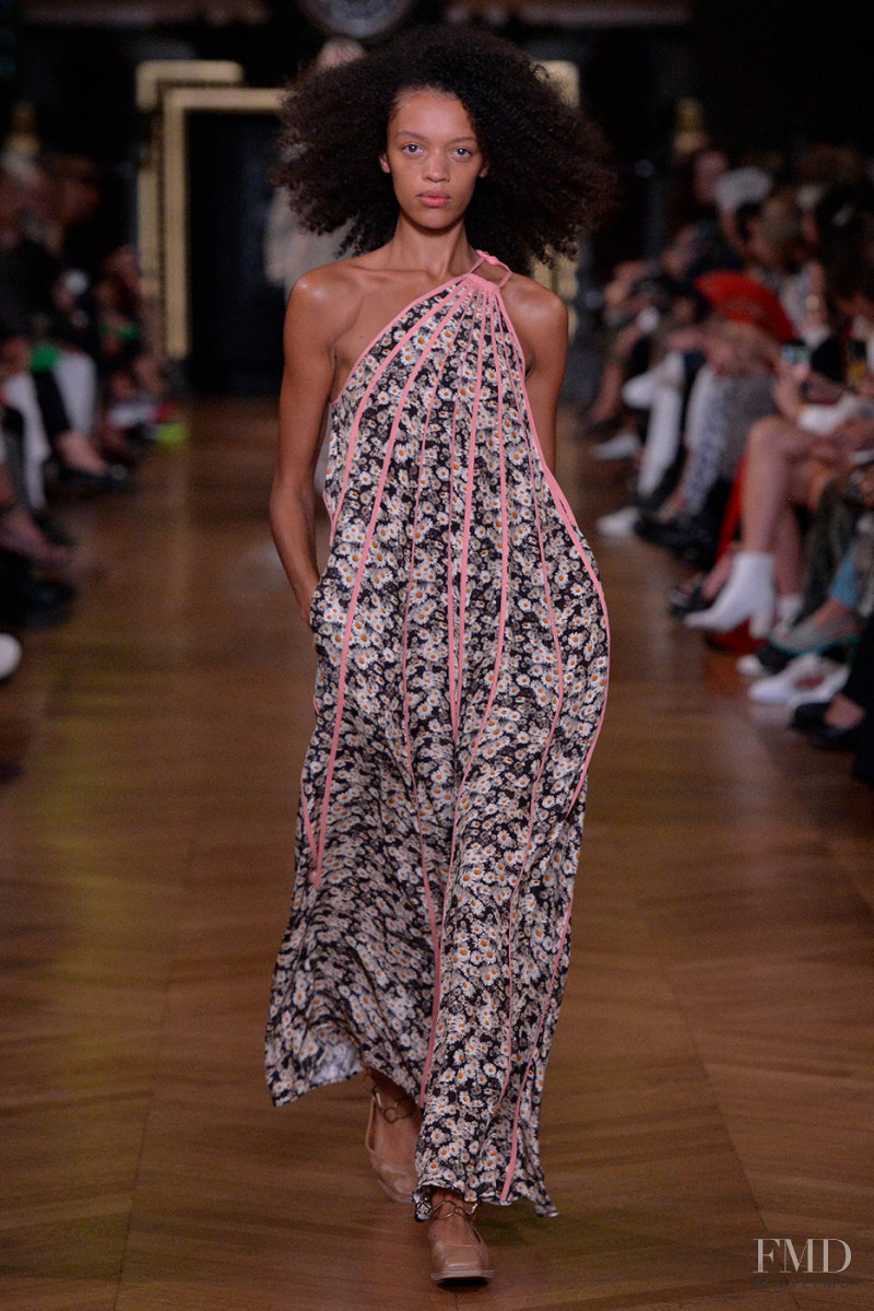 Kukua Williams featured in  the Stella McCartney fashion show for Spring/Summer 2020