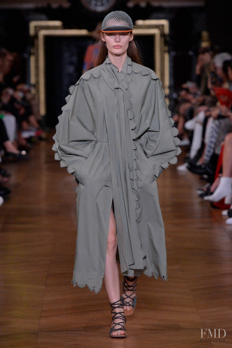 Kris Grikaite featured in  the Stella McCartney fashion show for Spring/Summer 2020