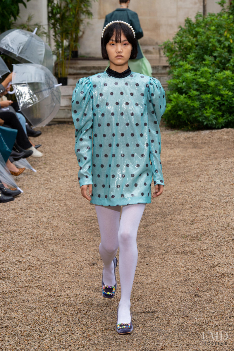 Pan Hao Wen featured in  the Paul et Joe fashion show for Spring/Summer 2020