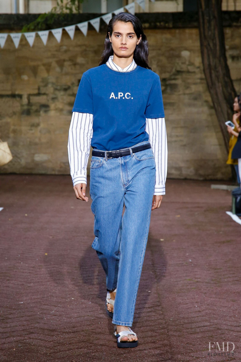 Dipti Sharma featured in  the A.P.C. fashion show for Spring/Summer 2020