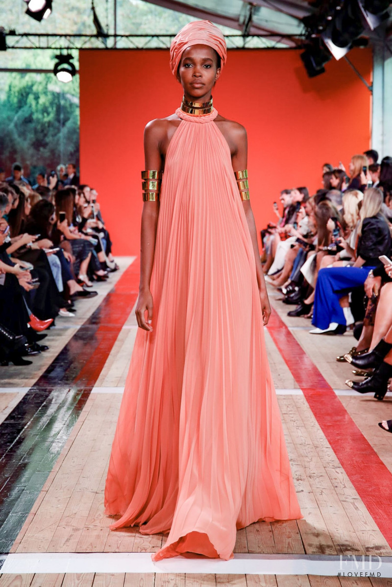 Judy Kinuthia featured in  the Elie Saab fashion show for Spring/Summer 2020