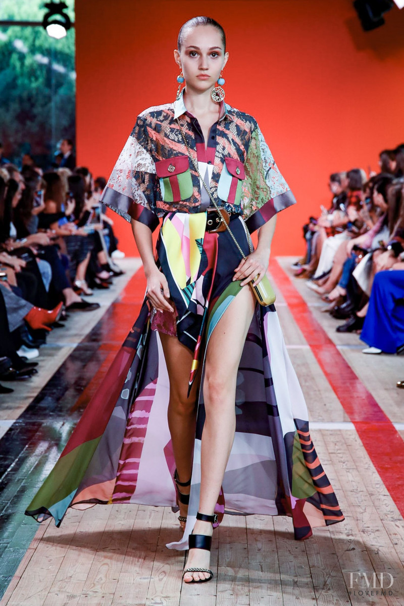 Michelle Gutknecht featured in  the Elie Saab fashion show for Spring/Summer 2020