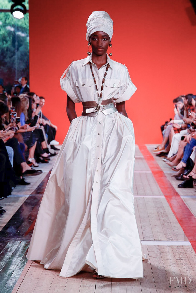 Michele Opiyo featured in  the Elie Saab fashion show for Spring/Summer 2020