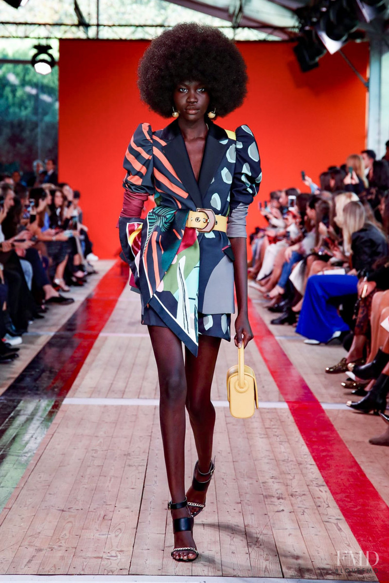 Achenrin Madit featured in  the Elie Saab fashion show for Spring/Summer 2020