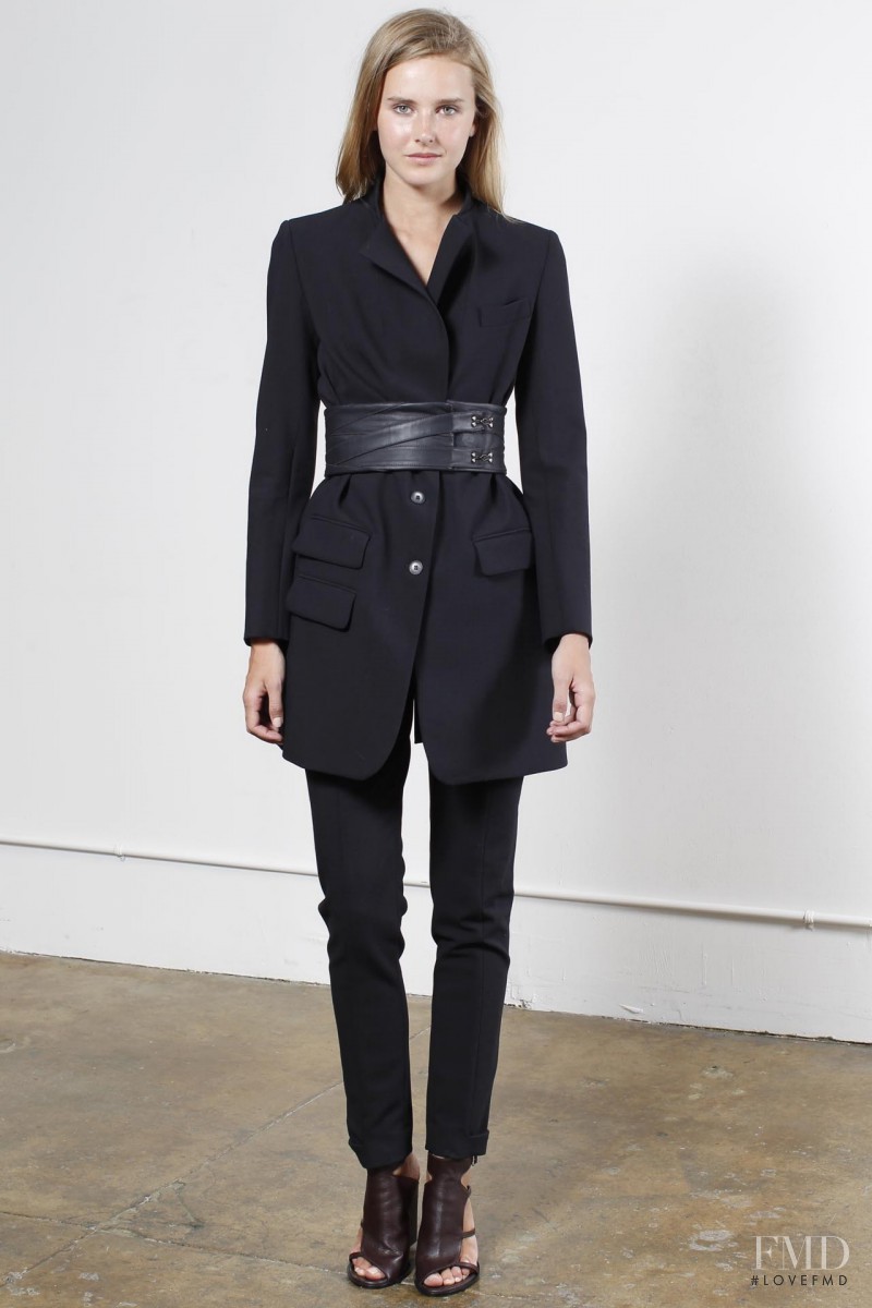 Lisanne de Jong featured in  the Thakoon lookbook for Pre-Fall 2011