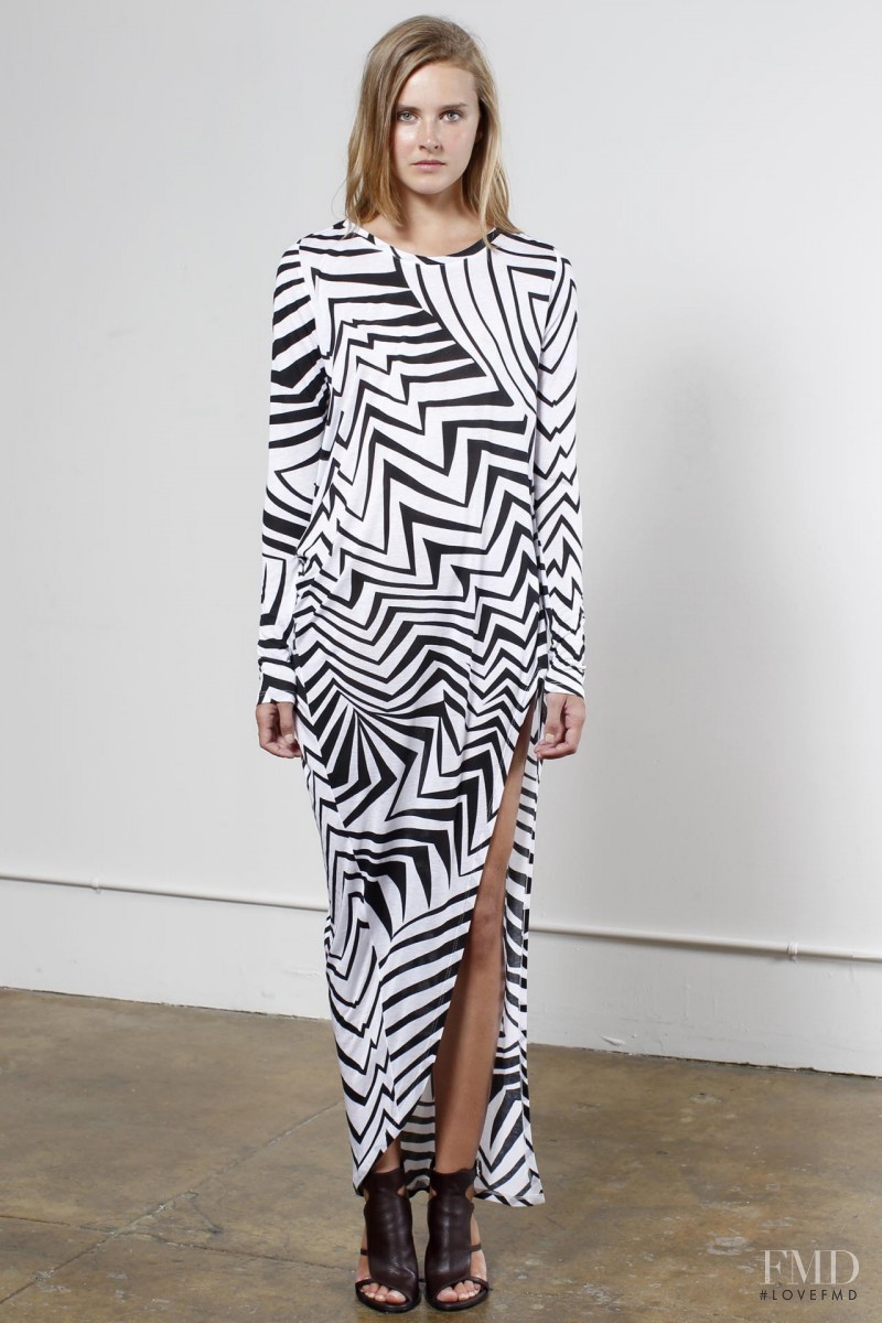 Lisanne de Jong featured in  the Thakoon lookbook for Pre-Fall 2011