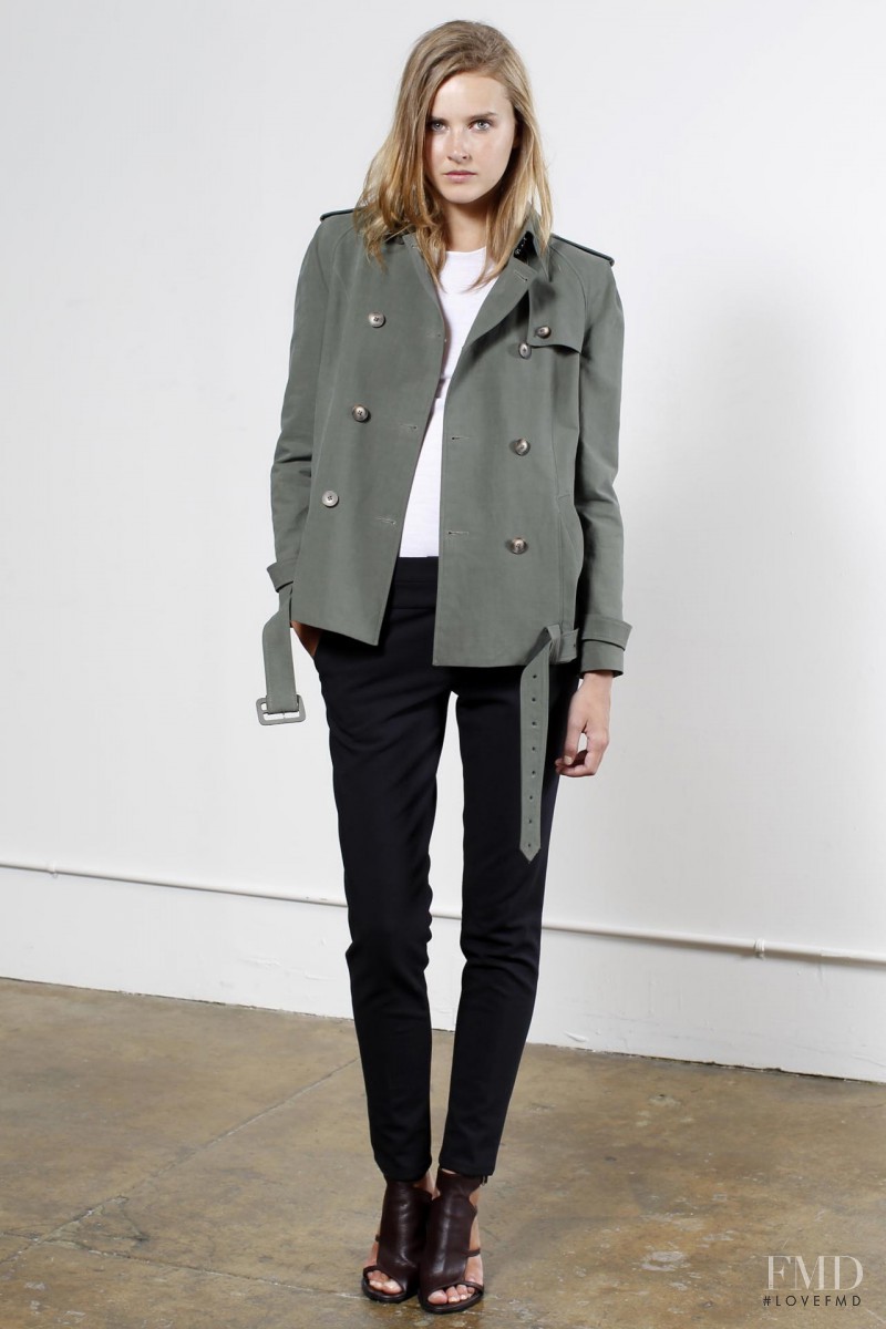 Lisanne de Jong featured in  the Thakoon lookbook for Pre-Fall 2011