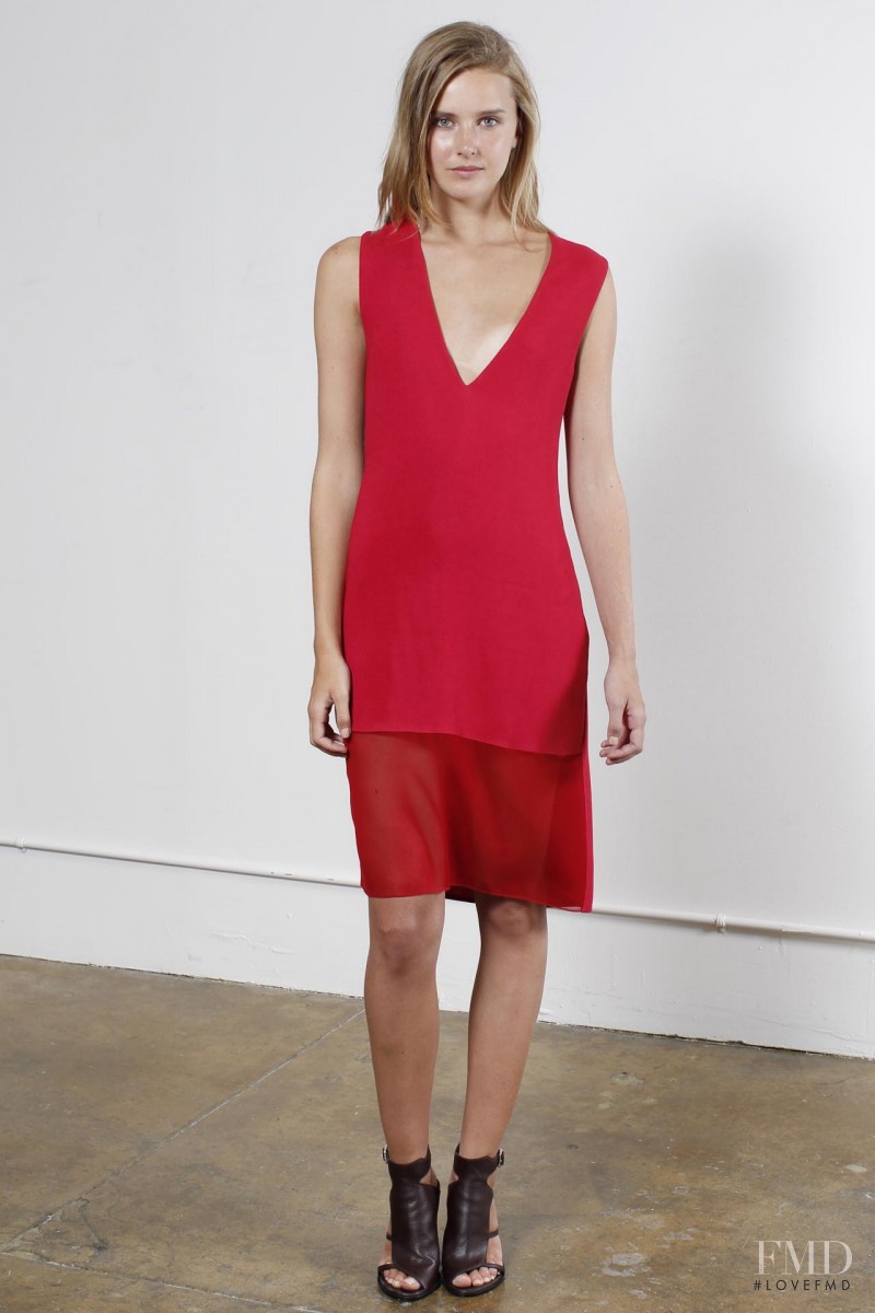 Lisanne de Jong featured in  the Thakoon lookbook for Pre-Fall 2011