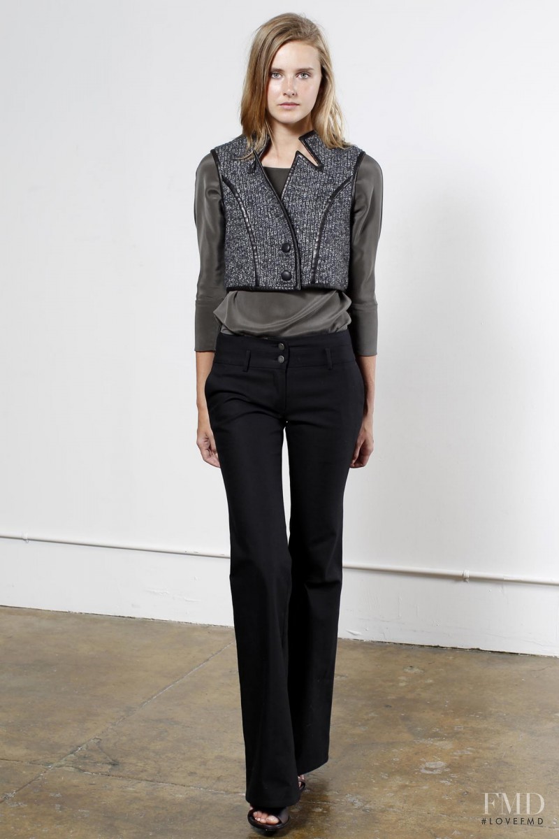 Lisanne de Jong featured in  the Thakoon lookbook for Pre-Fall 2011