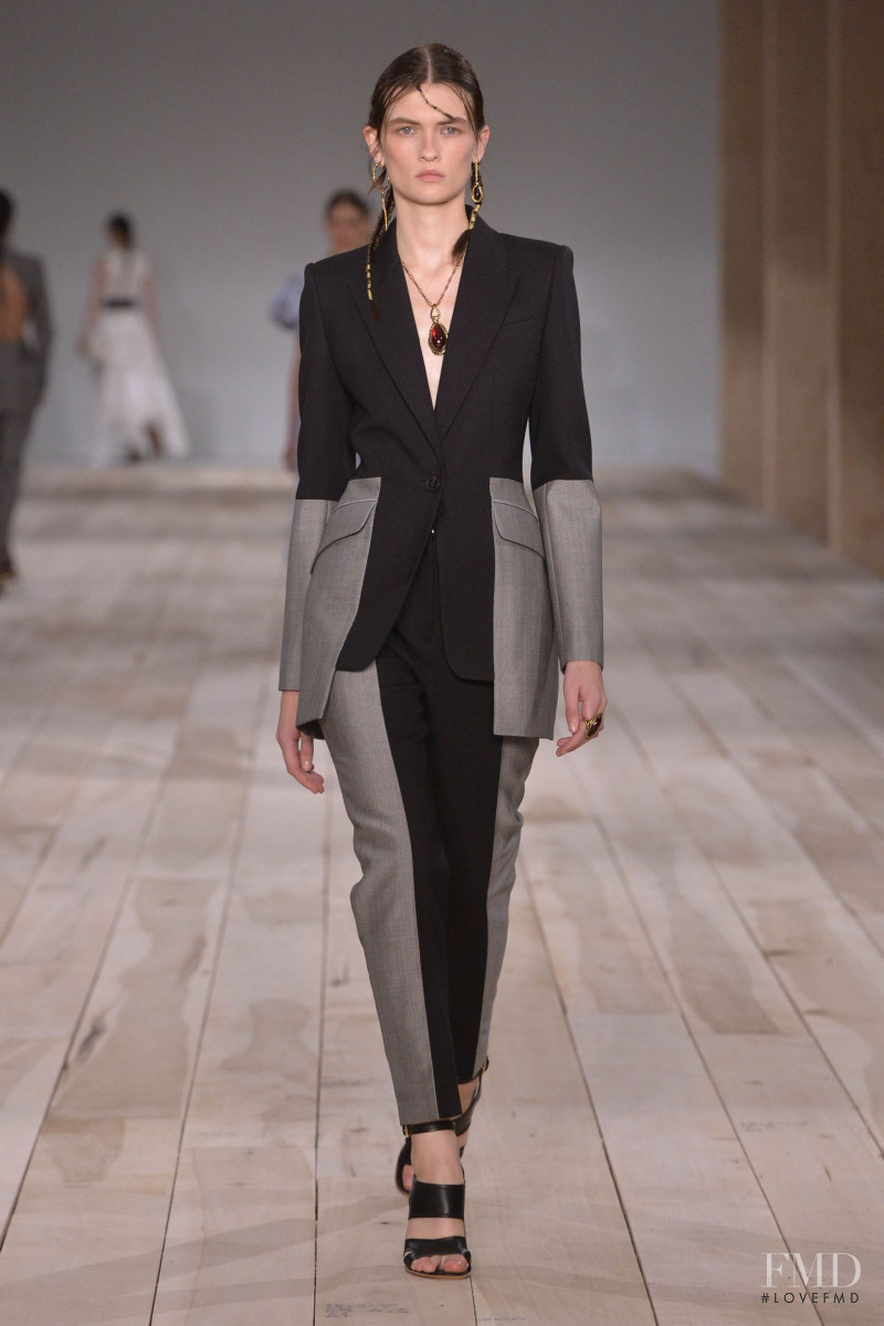 Lara Mullen featured in  the Alexander McQueen fashion show for Spring/Summer 2020