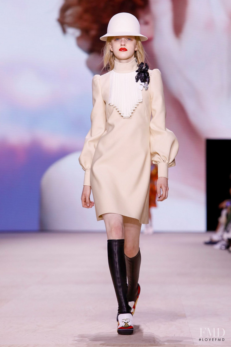 Hannah Motler featured in  the Louis Vuitton fashion show for Spring/Summer 2020