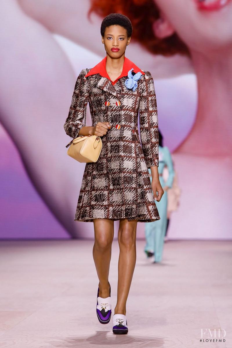 Janaye Furman featured in  the Louis Vuitton fashion show for Spring/Summer 2020