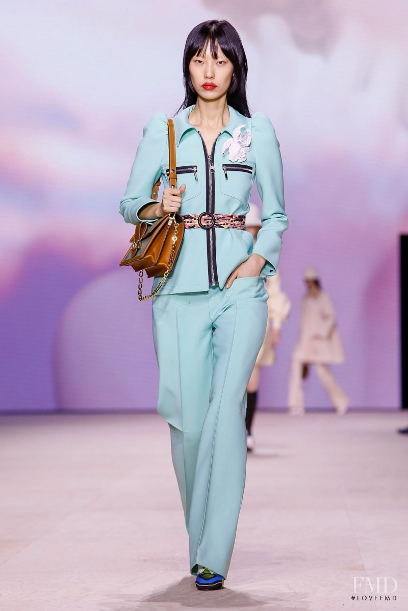 Heejung Park featured in  the Louis Vuitton fashion show for Spring/Summer 2020