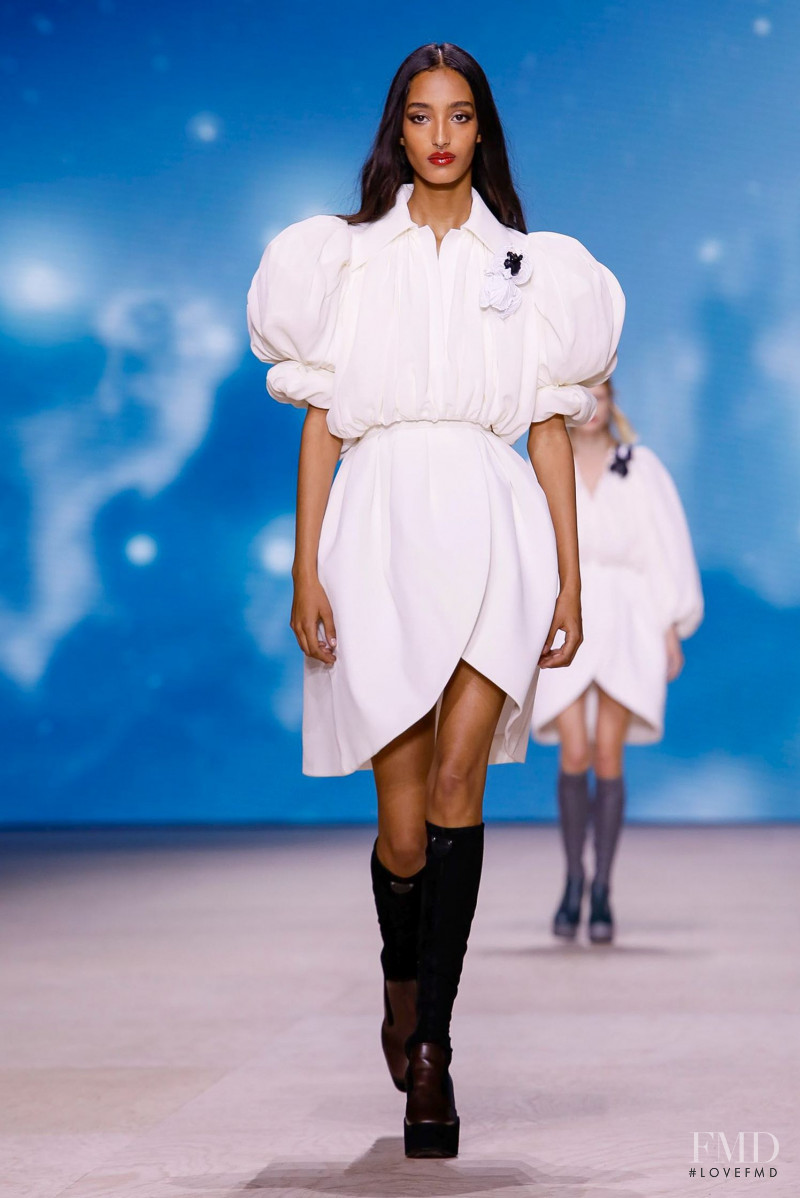 Mona Tougaard featured in  the Louis Vuitton fashion show for Spring/Summer 2020