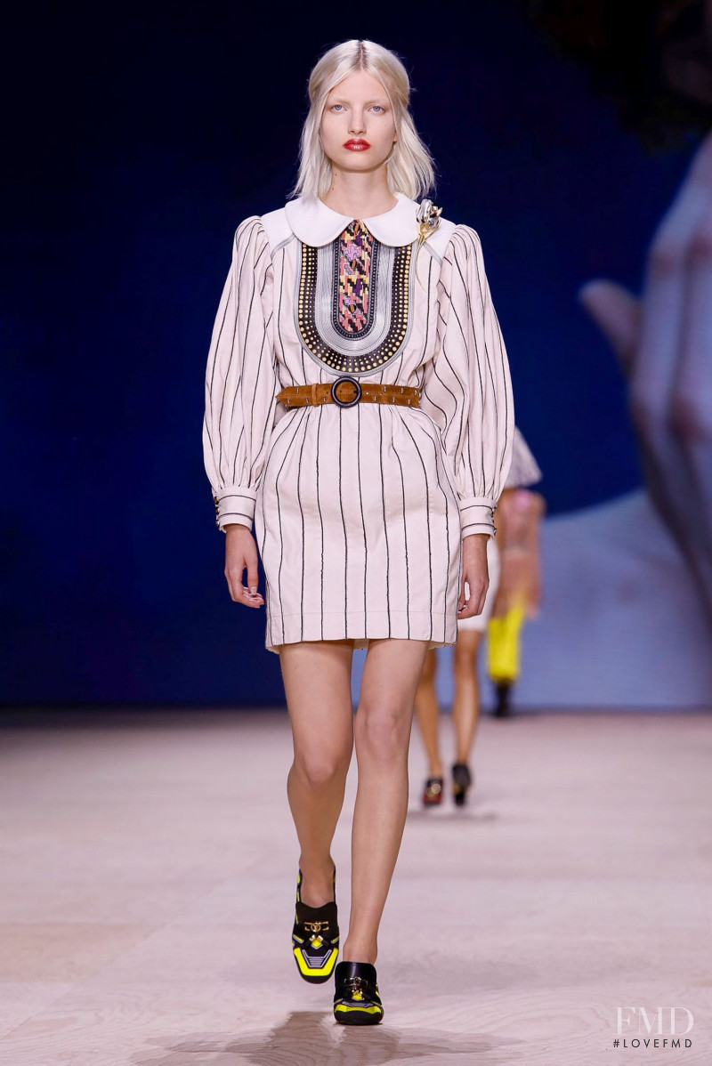 Kristin Soley Drab featured in  the Louis Vuitton fashion show for Spring/Summer 2020