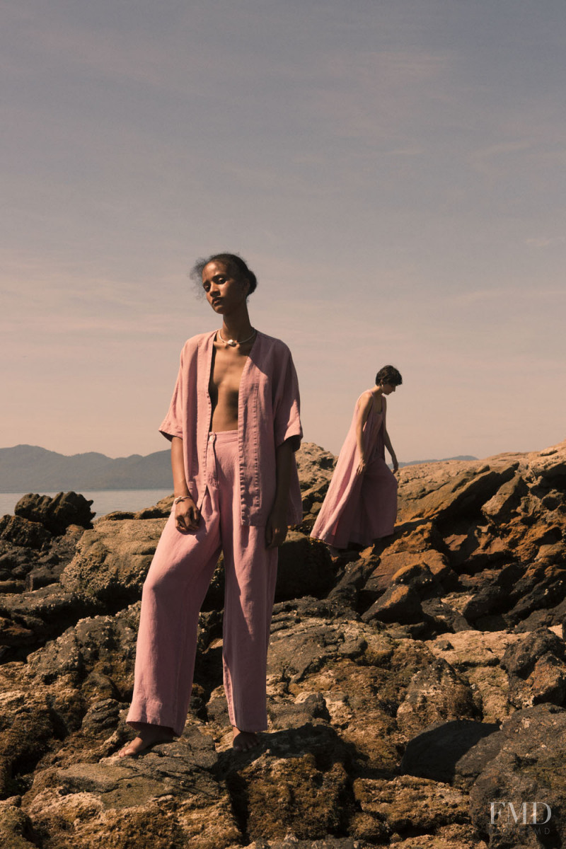 Allexia De Jesus featured in  the Flavia Aranha advertisement for Spring/Summer 2019