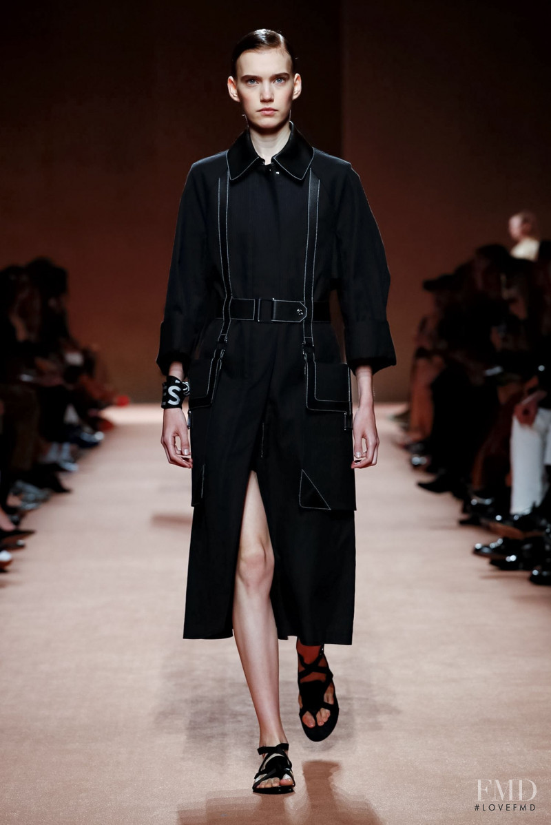 Ilya Vermeulen featured in  the Hermès fashion show for Spring/Summer 2020