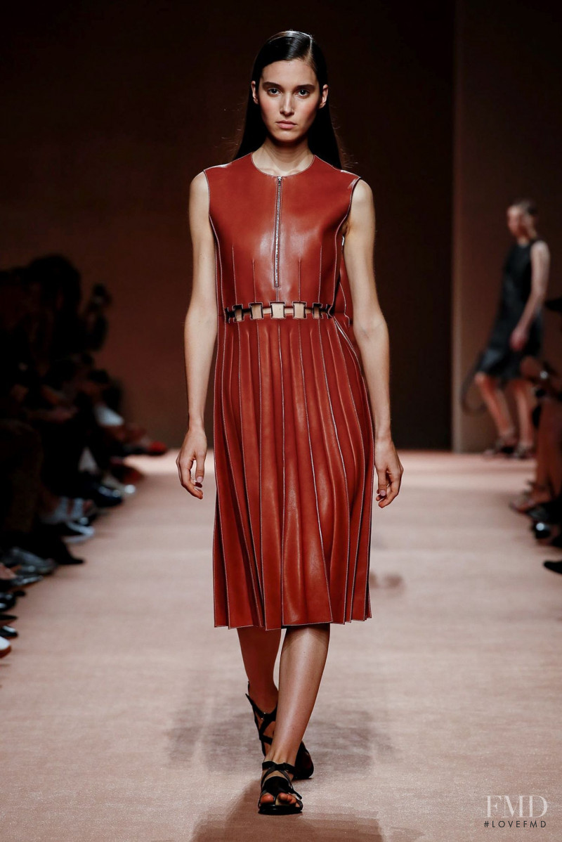 Rachelle Harris featured in  the Hermès fashion show for Spring/Summer 2020