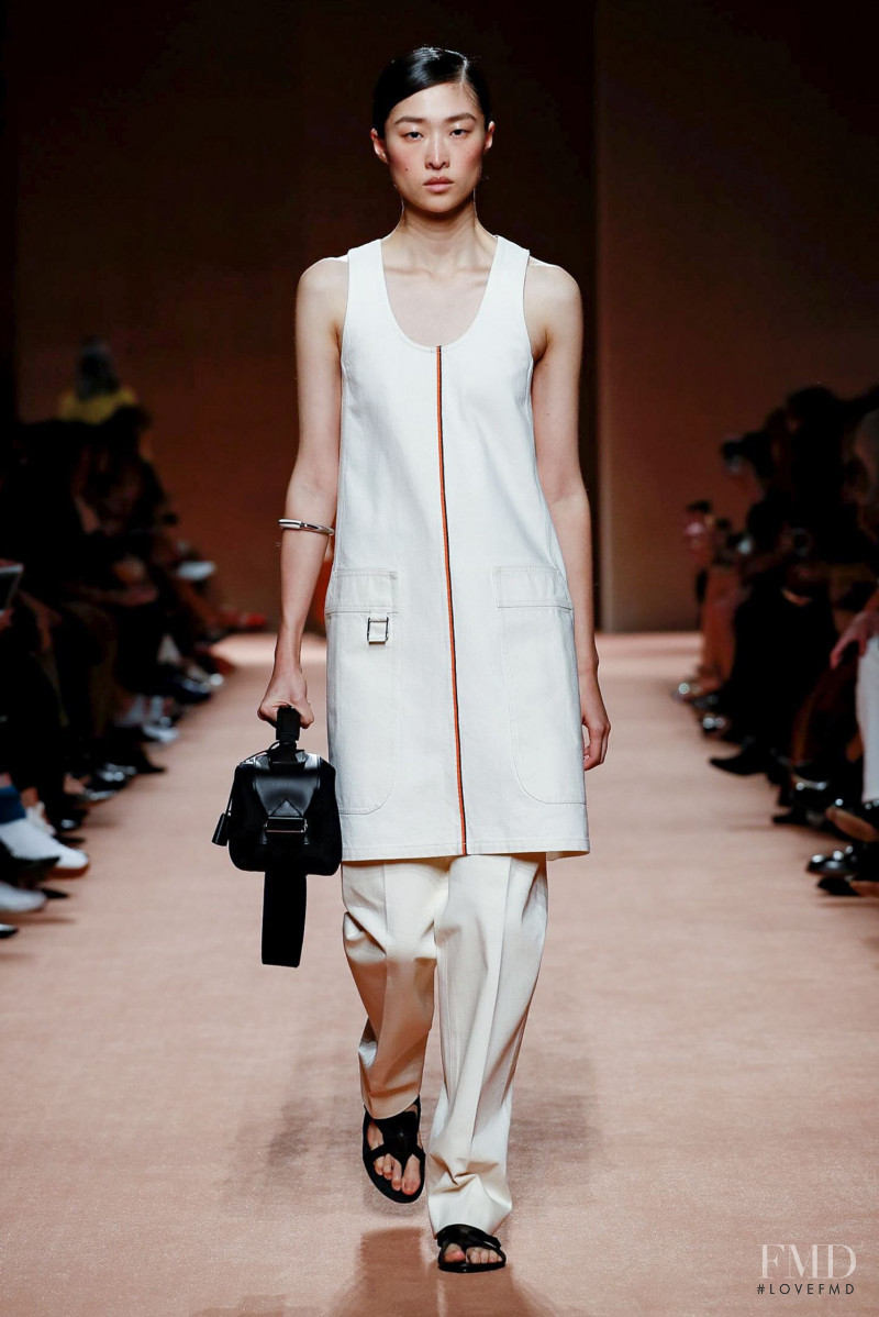 Chu Wong featured in  the Hermès fashion show for Spring/Summer 2020