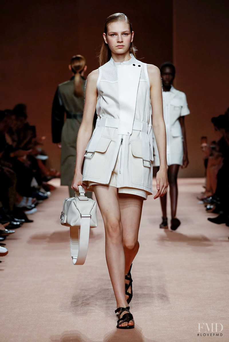 Deirdre Firinne featured in  the Hermès fashion show for Spring/Summer 2020