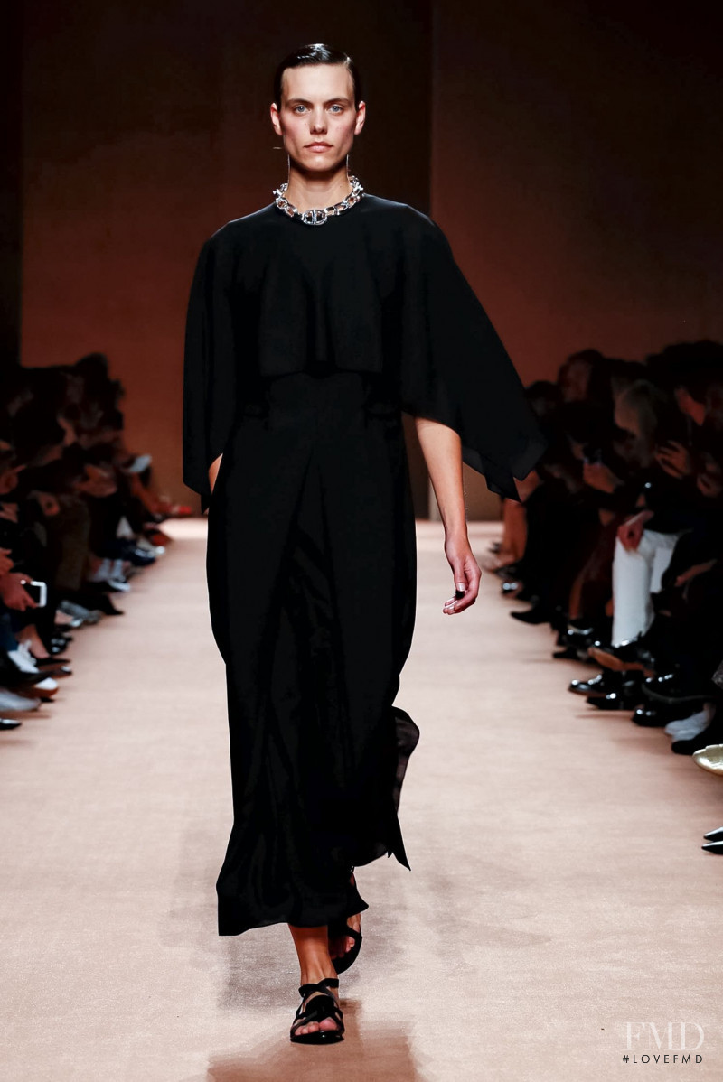 Corinna Ingenleuf featured in  the Hermès fashion show for Spring/Summer 2020