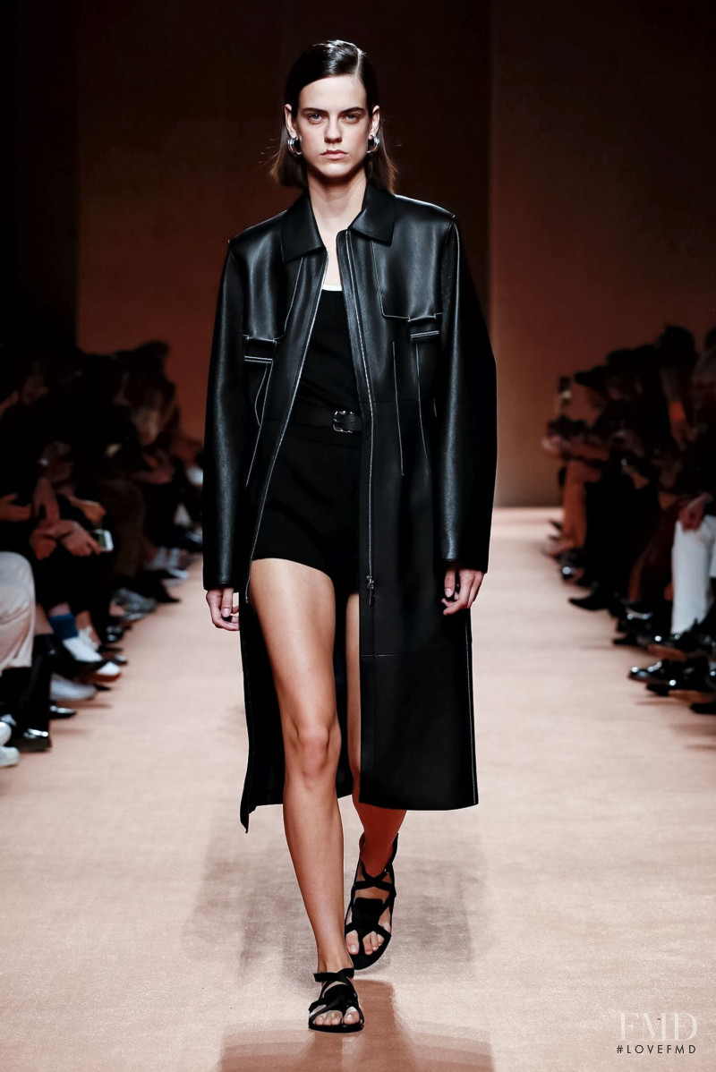 Miriam Sanchez featured in  the Hermès fashion show for Spring/Summer 2020