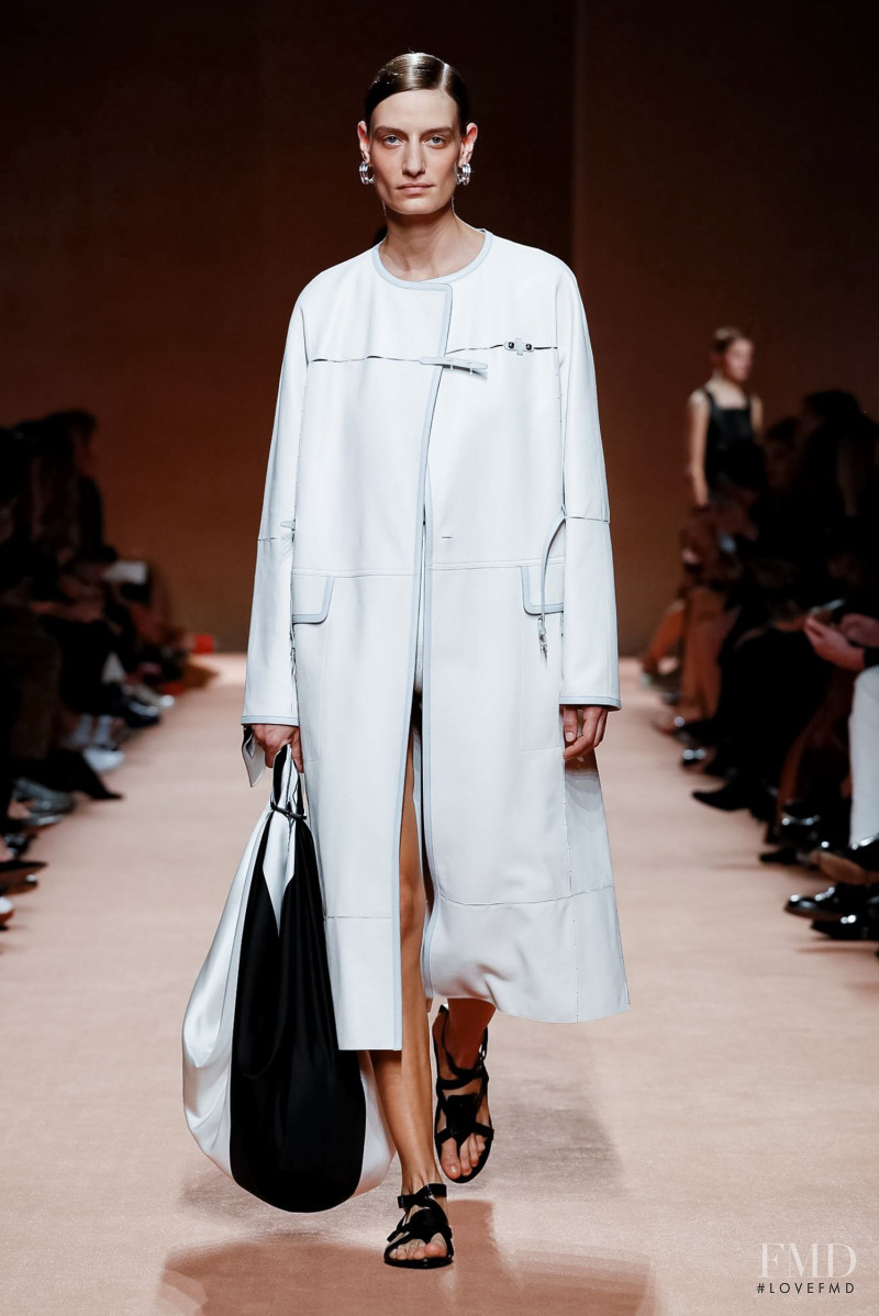 Veronika Kunz featured in  the Hermès fashion show for Spring/Summer 2020
