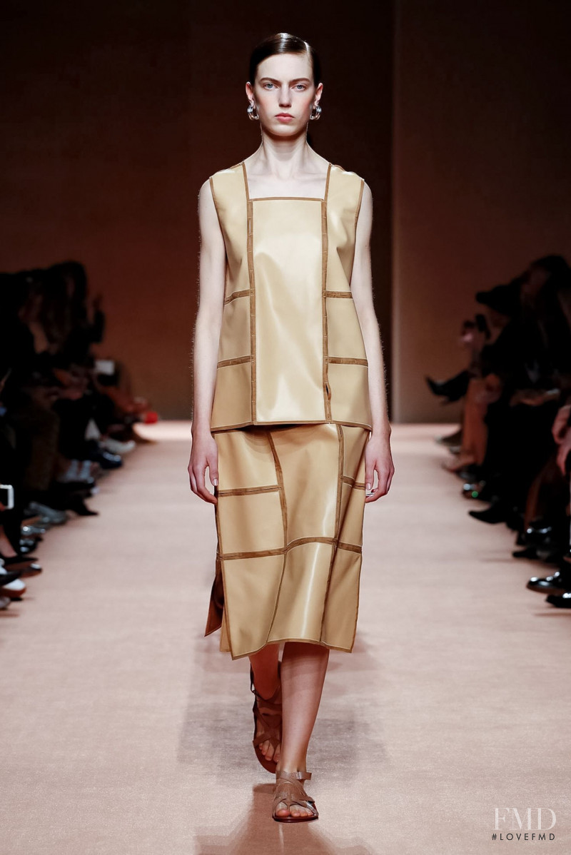 Nikki Tissen featured in  the Hermès fashion show for Spring/Summer 2020