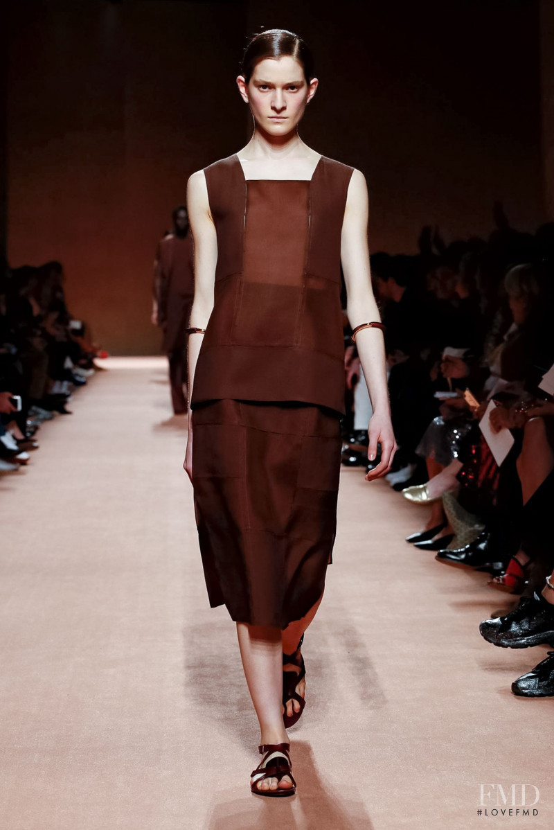 Mica Tosi featured in  the Hermès fashion show for Spring/Summer 2020