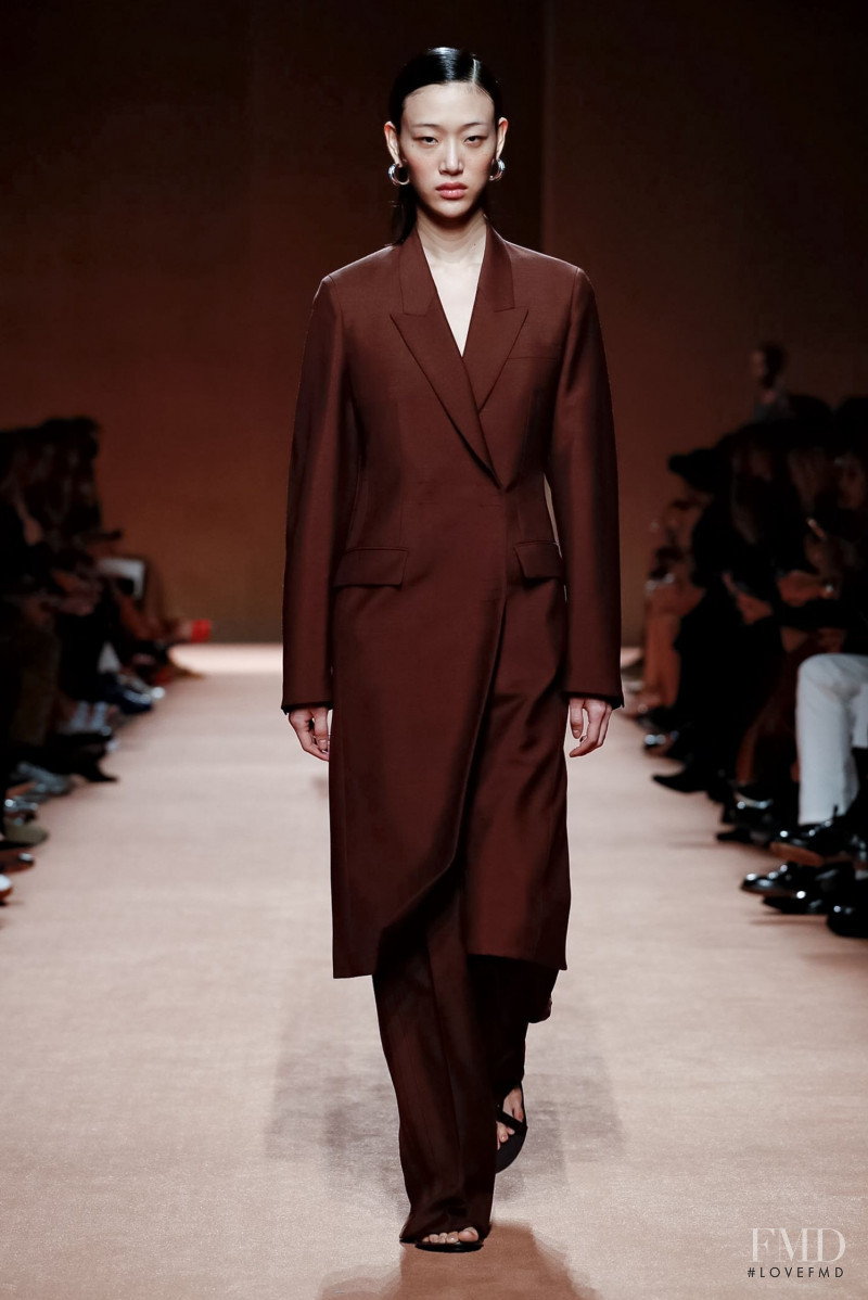 So Ra Choi featured in  the Hermès fashion show for Spring/Summer 2020