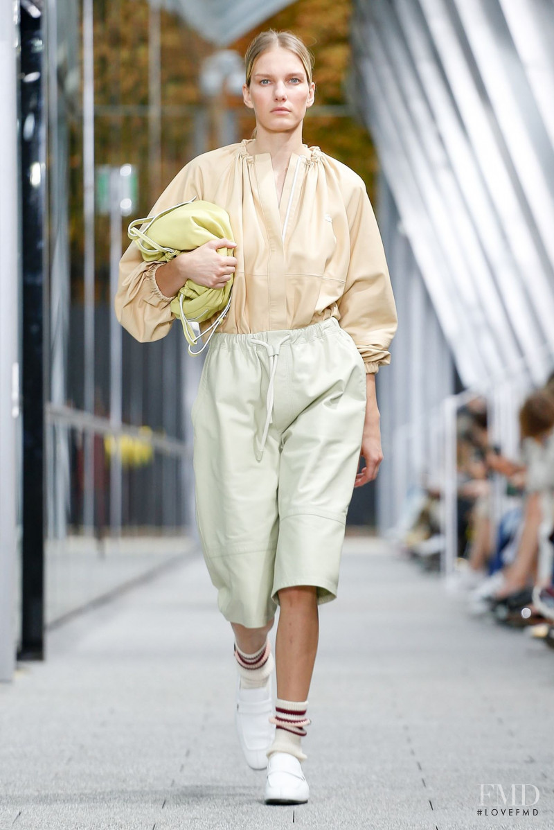Marique Schimmel featured in  the Lacoste fashion show for Spring/Summer 2020