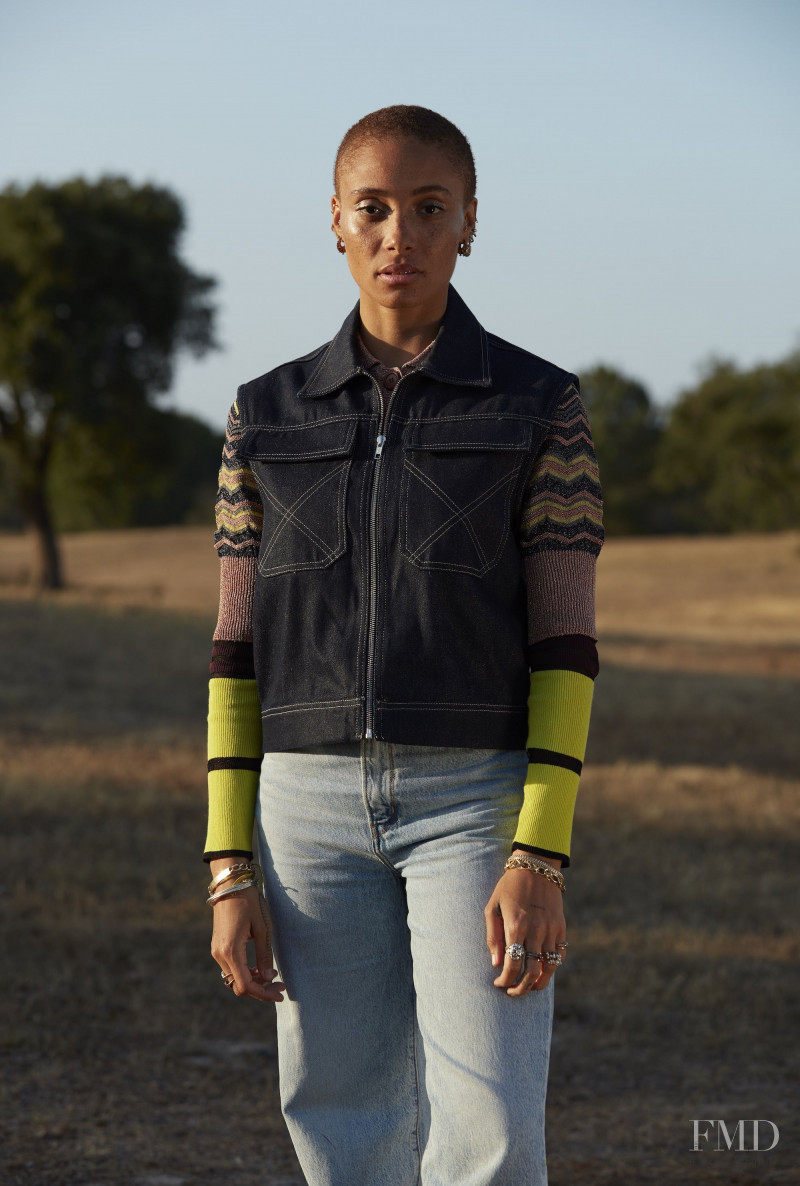 Adwoa Aboah featured in  the Zalando Free To Be advertisement for Autumn/Winter 2019