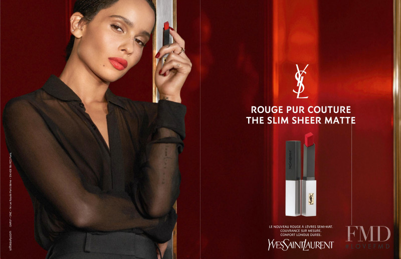 YSL Beauty Rouge Pur Couture The Slim advertisement for Autumn/Winter 2019